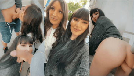 Aya Benetti BBGG Foursome Sextape Video Leaked Borntobefuck
