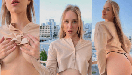 Caroline Zalog Showing You The View Video Leaked Borntobefuck