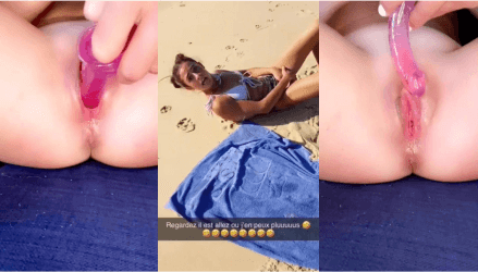 Cleopatre_off Crab Beach and Pink Dildo Fuck Porn Video Leaked Borntobefuck