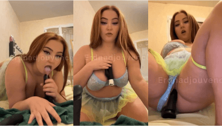 Erdna Jouvence BBC Dildo Masturbation Video Leaked Borntobefuck