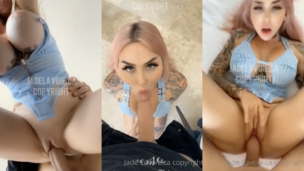 Jade Lavoie Sextape with her Boyfriend Borntobefuck