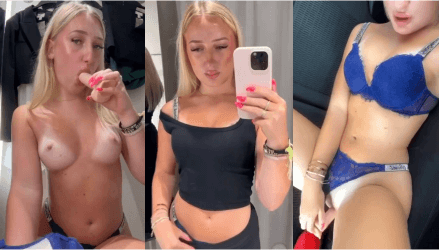 La Julie Pop Car and Fitting Cabin Adventure Masturbation Video Leaked Borntobefuck