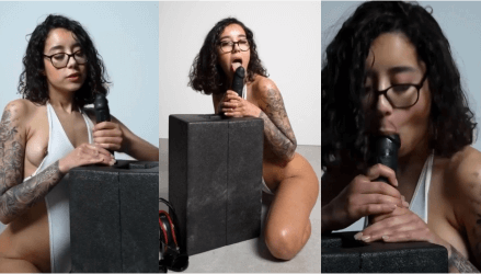 Layafeet Black Dildo Blowjob Video Leaked Borntobefuck