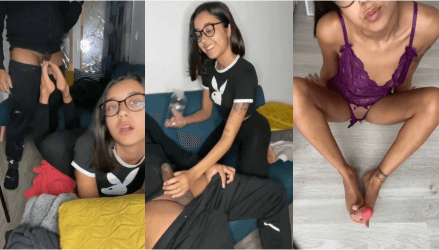 Layafeet First Date and Training Footjob Porn Video Leaked Borntobefuck
