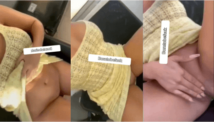 Leana Zaoui Masturbation on a Balcony Video Leaked Borntobefuck