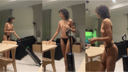 Lestia Vacuum Clean Nude Video Leaked Borntobefuck