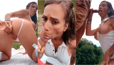 Littleangel84 Edge of a River Blowjob Video Leaked Borntobefuck