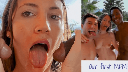 MySweetApple MFM Threesome Video Leaked Borntobefuck