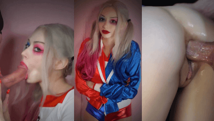 PinupPixie Harley Quinn Anal Sextape Video Leaked Borntobefuck