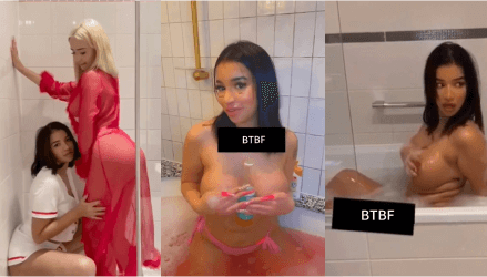 Ruby Nikara Bathroom Compilation Nude Video Leaked Borntobefuck