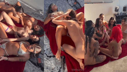 Vietbunny Lesbian Orgy Porn Video Leaked Borntobefuck