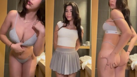 Aishah Sofey Hot Tennis Outfit Striptease Video Leaks Borntobefuck