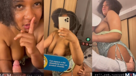 Douceur_des_iles BG Train Toilet Blowjob Sextape Video Leaks Borntobefuck