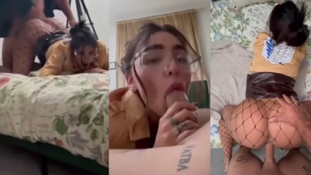 Emily Rinaudo BG Attack on Titan Troops Sextape Video Leaks Borntobefuck