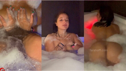 Farah_off_ Jacuzzi Show Nude Video Leaked Borntobefuck