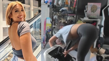 Julia Bayonetta Flashing Tits in Stream Nude Video Leaks Borntobefuck