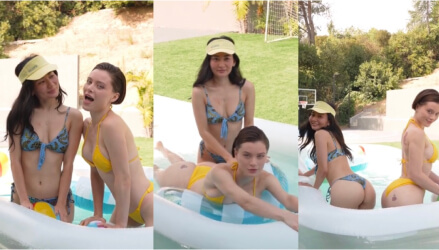 Lana Rhoades Pool GG With Nebraskawut Video Leaked Borntobefuck