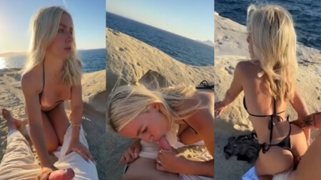 Rebecca Mcleod BG Facing the Sea Sextape Video Leaks Borntobefuck