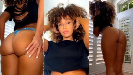 Tazsangels Blue Panties Hot Twerk Teasing Video Leaks Borntobefuck
