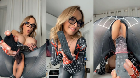 Virginie Caprice Spider Woman Masturbation Video Leaks Borntobefuck